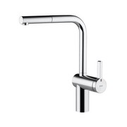KWC LIVELLO Einhebel-Spültischmischer mit Auszugauslauf, Ausladung 225 mm