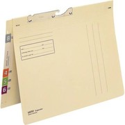 Leitz Pendelhefter Orgacolor, mit Schlauchheftung, chamois, 50 Stück, 2138-00-11