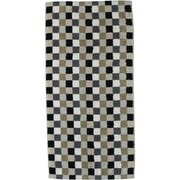 Cawö - Life Style Karo 7047 - Farbe: 37 - kiesel - Duschtuch 70x140 cm