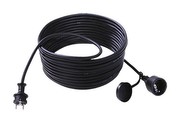 Bachmann 343.170 Schuko Verlängerung 5 m schwarz