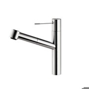 KWC ONO Küchenarmatur mit Auszugbrause, flexible Anschlussschläuche, Ausladung 220 mm KWC ONO Küchenarmatur mit Auszugbrause, flexible Anschlussschläuche, Ausladung 220 mm