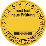 Benning Prüfplaketten (300 St)