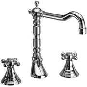 Herzbach Anais Classic Waschtisch-Dreilochbatterie chrom 32.422000.2.01
