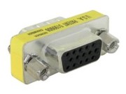 DELOCK Adapter Gender Changer VGA Buchse-Buchser Gender Changer VGA Buchse-Buchse