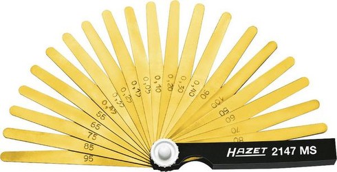 Hazet Fühlerlehre aus Messing