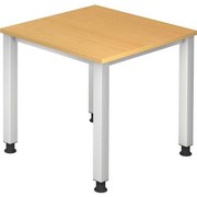 Hammerbacher Schreibtisch Serie Q , Modell QS 08, buche, QS08/6