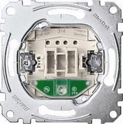 Merten MEG3160-0000 Taster-Eins. mit Orientierungslicht, Schließer 1-polig, 10 A, AC 250 V, Steckkl.