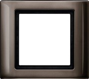 Merten 400115 AQUADESIGN-Rahmen, 1fach, dunkelbrasil