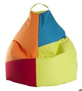 Kinderzimmer MAGMA Sitzsack Brava Harlekin grün Kindersitzsack
