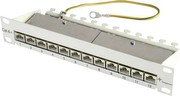 Telegärtner Patch Panel,12xTP, CAT6A, 10", 1HE, (J02022A0057)