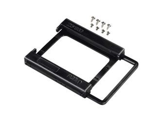 Hama 6,4 cm (2,5 Zoll) auf 8,9 cm (3,5 Zoll) Einbaurahmen für SSD-Festplatten