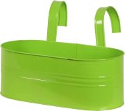Siena Garden Blumenkasten oval inklusive Halter