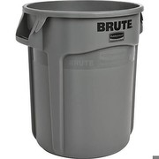 Rubbermaid runder Mülleimer Brute Container 38 L grau