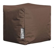 Garten MAGMA Outdoor-Sitzsack Scuba Cube braun Gartenmöbel Outdoor Sitzsack