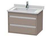 Duravit Ketho WT-Unterbau 6643 46,5x65cm für WT Starck 3, Farbe: Basalt matt KT664343