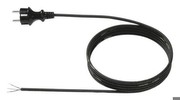 Bachmann 322.185 Schuko-Zuleitung 3 m schwarz