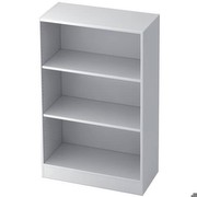 Aktenregal Hammerbacher Solid 6500,weiß, 2 Böden, 3 OH, 80 x 127 x 40cm
