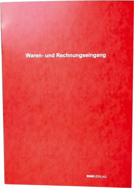 RNK Verlag Waren- und Rechnungseingangsbuch 30032
