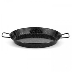 PAELLA WORLD Universalpfanne emailliert 50cm, Gaskocher