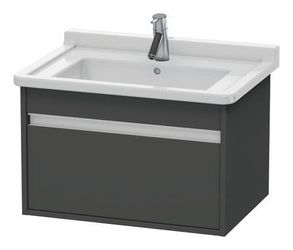 Duravit Ketho WT-Unterbau 6663 46,5x65cm für WT Starck 3, Farbe: Graphit matt KT666349