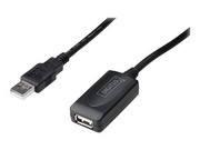 Kab USB 2.0 Signalverstärker / 25m / StA - BuA / Digitus, DA-73103