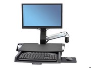 Ergotron StyleView Sit-Stand Combo Arm with Worksurface - Befestigungs, 45-260-026