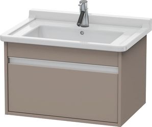 Duravit Ketho WT-Unterbau 6663 46,5x65cm für WT Starck 3, Farbe: Basalt matt KT666343