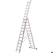 Hymer Mehrzweckleiter 3 x 11 Sprossen (404733)
