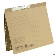 Elba Pendelhefter kaufmännische Heftung A4 230g/qm Manilakarton naturbraun, Hänge-Mappen
