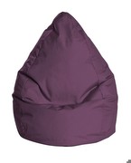 Magma-Heimtex Sitzsack Beanbag XL, ca. 110x70cm Aubergine - Magma Heimtex 3282117