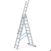 Zarges Mehrzweckleiter 3-teilig 3x9 Arbeitshöhe bis 6,85m