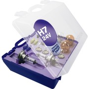 Osram CLKH724V Lampenset, 24V H7, 14 Lampen, 6 Sicherungen, in Kunststoffbox