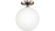 Eglo 91589 Deckenleuchte RONDO 1x60W 230V E27 nickel matt/opal 91589