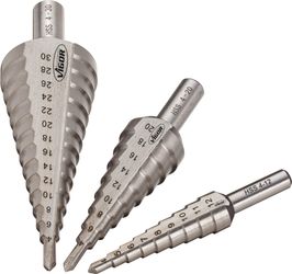 Vigor 3tlg. Hss-Stufenbohrer-Set, C79823
