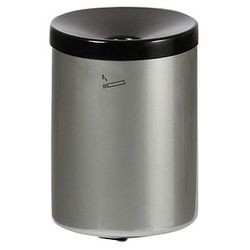 TKG Wandaschenbecher "RONDO MAXI", neusilber, H 250 x D 180 mm, 6 Ltr.
