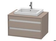 Duravit Ketho Waschtischunterbau wandhängend (KT675404343) Duravit Ketho Waschtischunterbau wandhängend (KT675404343)
