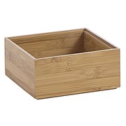 Zeller 13330 Ordnungsbox 15 x 15 x 7 cm, Bamboo