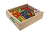 Simm Marketing 65823 - Holz Magnet Buchstaben