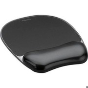 Fellowes Crystals Gel Handgelenkauflage mit Mauspad schwarz