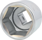KS TOOLS 1" CLASSIC Sechskant-Stecknuss, kurz, 54mm (911.1054)