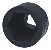 KS TOOLS 1" Sechskant-Kraft-Stecknuss, kurz, 50mm (515.1750)