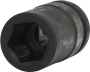 KS TOOLS 1" Sechskant-Kraft-Stecknuss, lang, 33mm (515.1833)