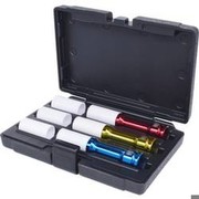 KS TOOLS 1/2" Alu Kraft-Stecknuss-Satz, lang, 6-tlg., 17-21mm (515.1040)