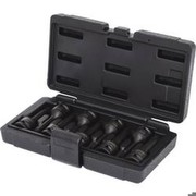 KS TOOLS 1/2" Kraft-Bit-Stecknuss-Satz für Vielzahn(XZN)-Schrauben, 9-tlg., M4-M16 (911.0944)