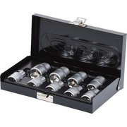 KS TOOLS 1/2" TX-STECKNUß-SATZ, 9-tlg. E10-11-12-14-16-18-20-22-24