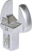 KS TOOLS 14x18mm Einsteck-Maulschlüssel, 24mm (516.2224)