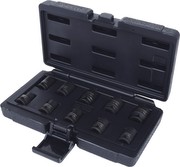 KS TOOLS 3/8" Zwölfkant-Kraft-Stecknuss-Satz, kurz, 10-tlg., 8-17mm (515.0950)