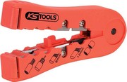 KS TOOLS Abisolierwerkzeug, für Datenkabel mit Kabelschneider , Twisted Pair