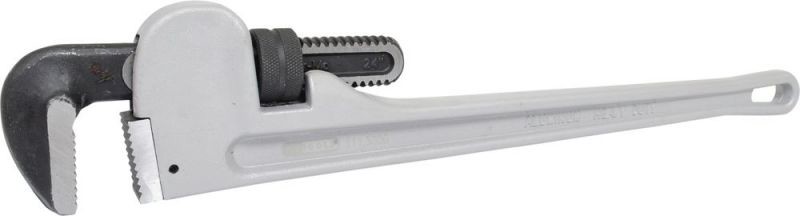 KS TOOLS Einhand-Rohrzange Typ "Stillson", Aluminium Gusskörper mit großer Gewichtsersparnis, 600 mm