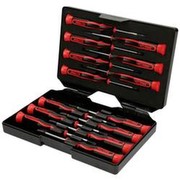 KS TOOLS ESD Feinmechanik-Schraubendreher-Satz PH, Schlitz und TX, 14-tlg. (500.7170)